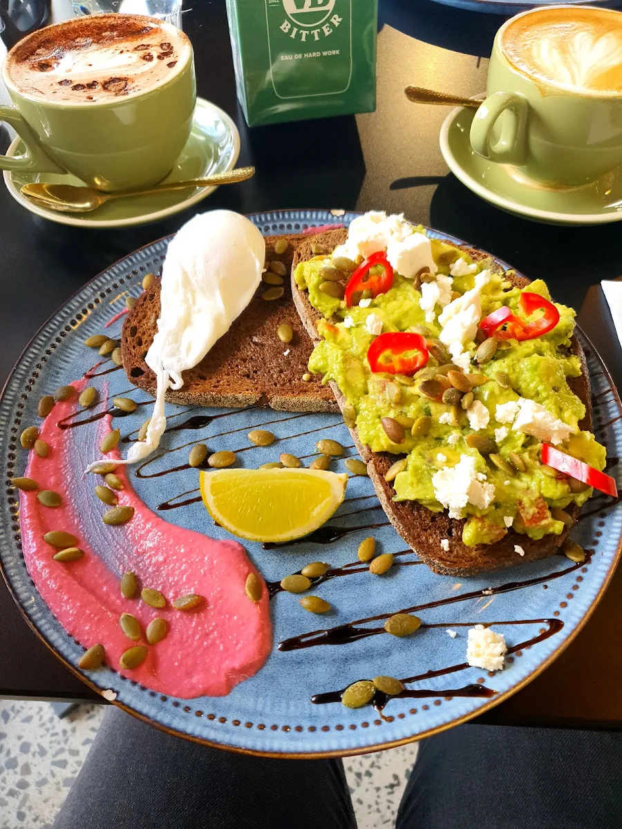Smashed Avocado, Little Growling Cafe & Restaurant