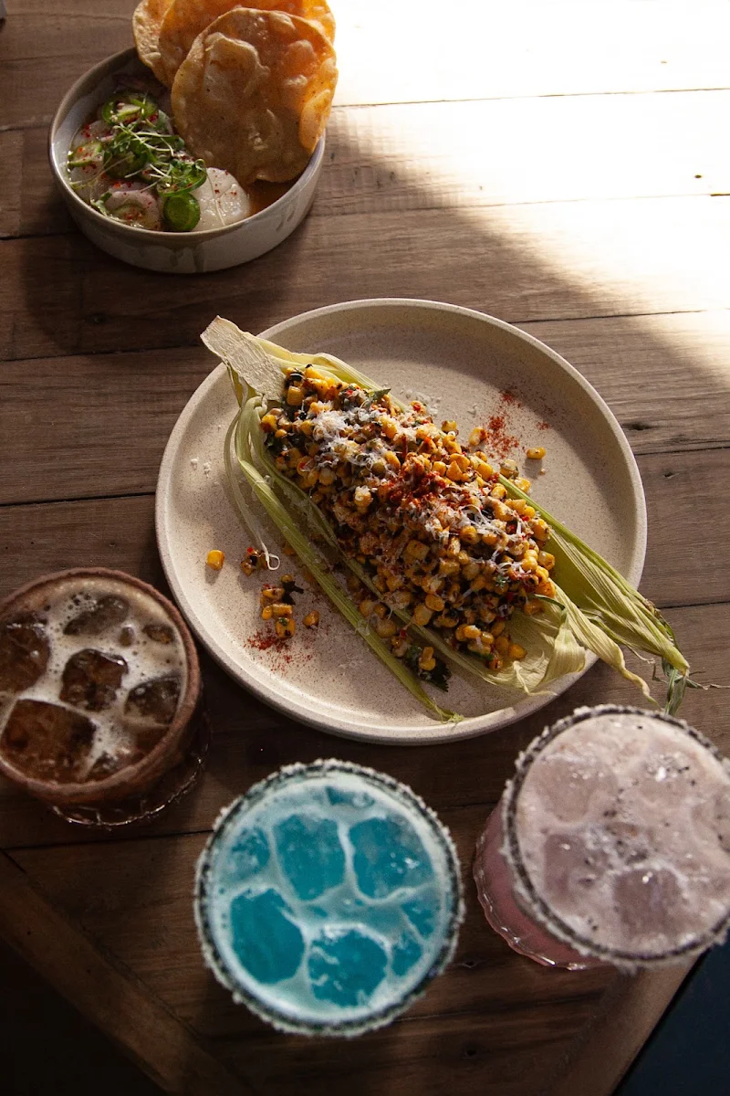 Charred Sweet Corn