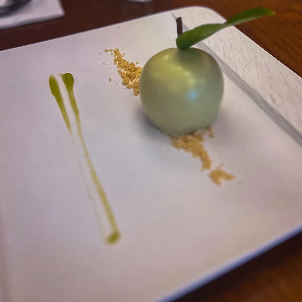 Warm Poached Pear