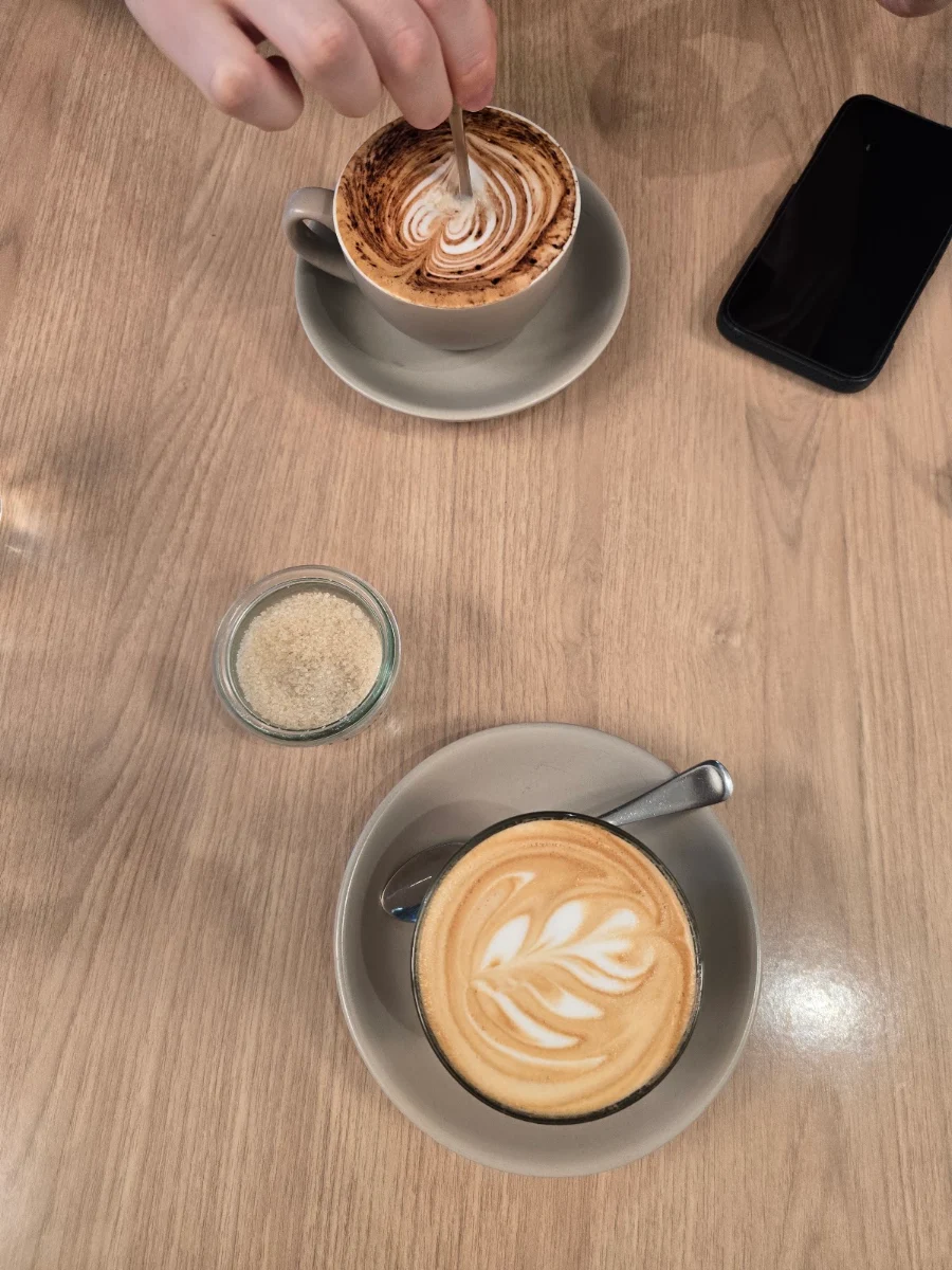 Flat White, Splash Juice Bar Cafe