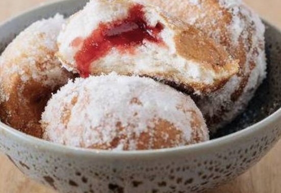Hot Jam Donuts