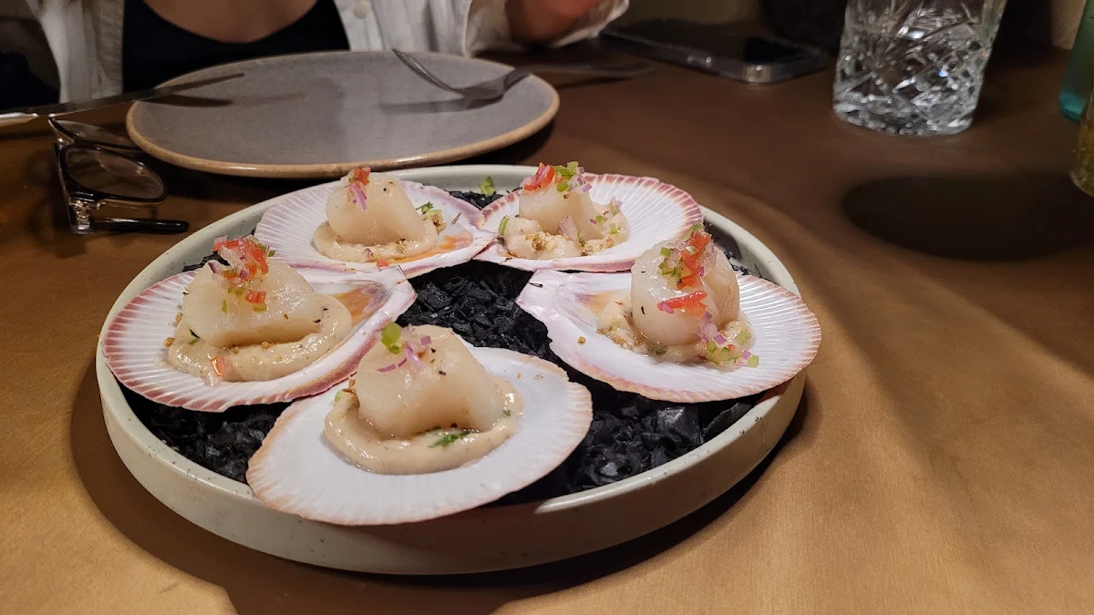 Scallops, Lavendra Indian