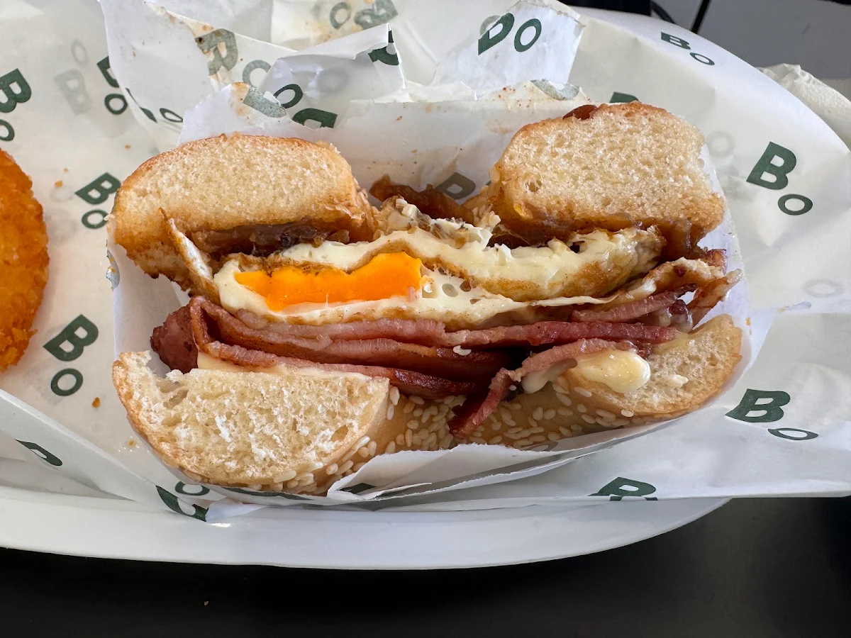 Bacon and Egg with Hash Brown