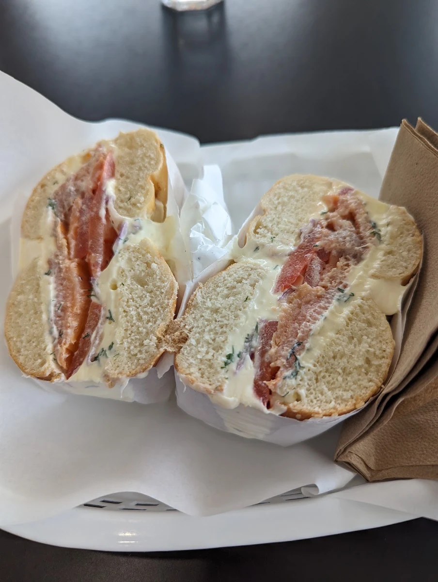 Smoked Salmon and Cream Bagels