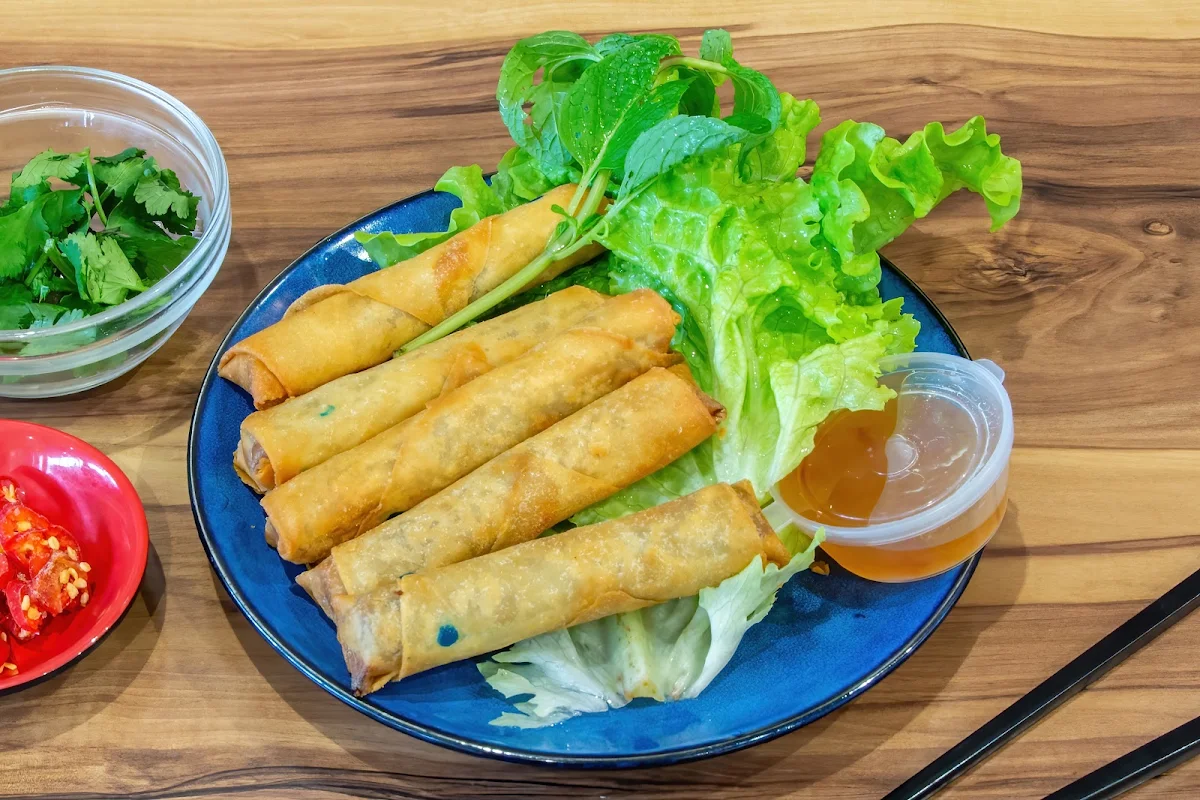 Spring Rolls, Rice Garden