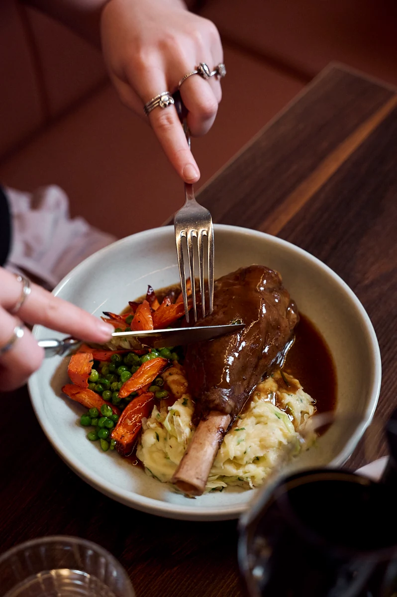 Lamb Shank, Harvey's Sports Bar & Grill