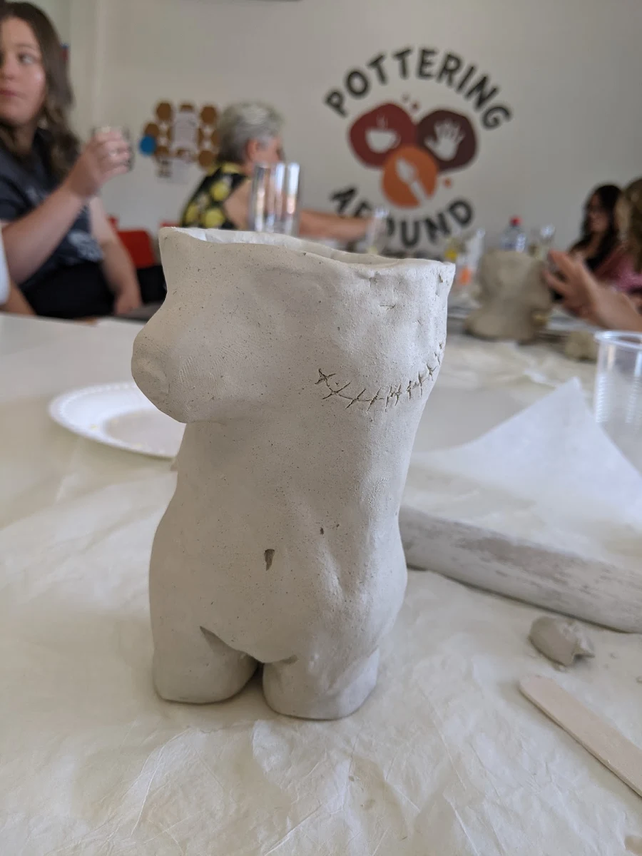 Booby Pot, Pottering Around Pottery Studio & Cafe