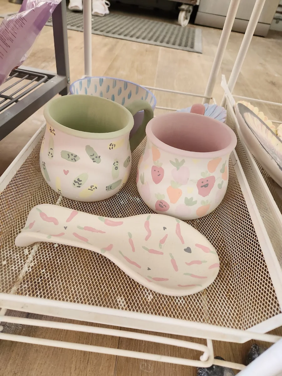 Painted Bisque, Pottering Around Pottery Studio & Cafe