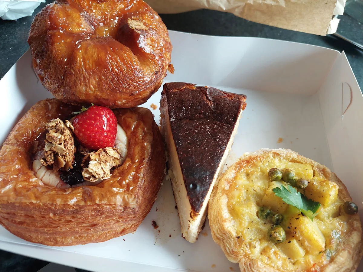 Kouign Amann Basque Cheesecake Potato Pie Fruit Danish