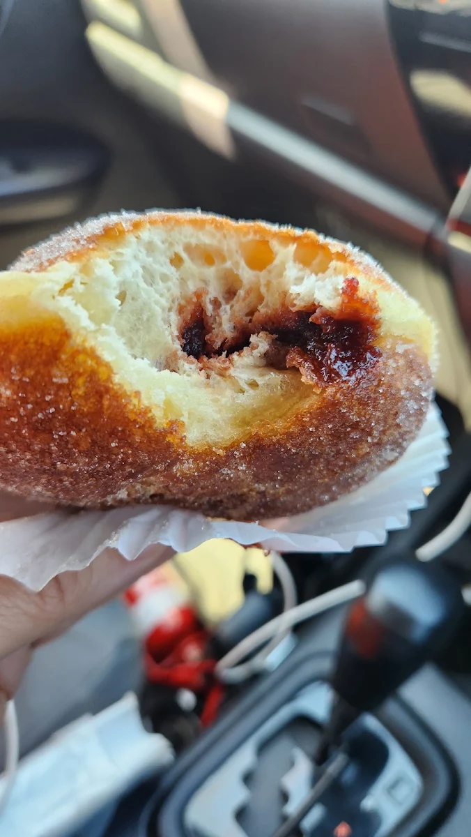 Plum Jam Polish Doughnut