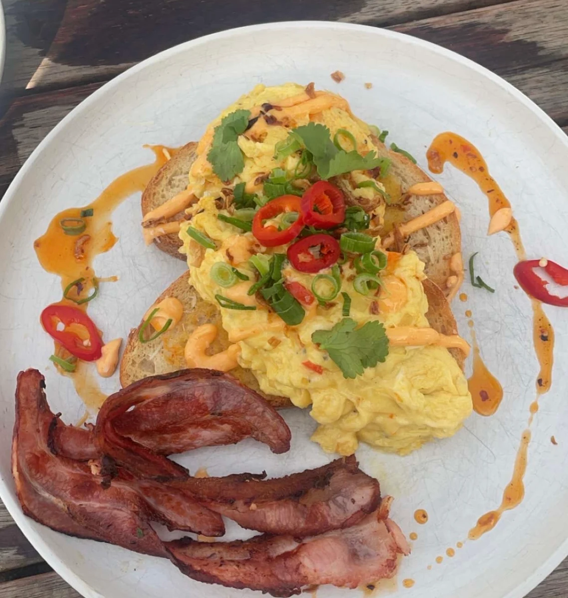 Chilli Scrambled Eggs