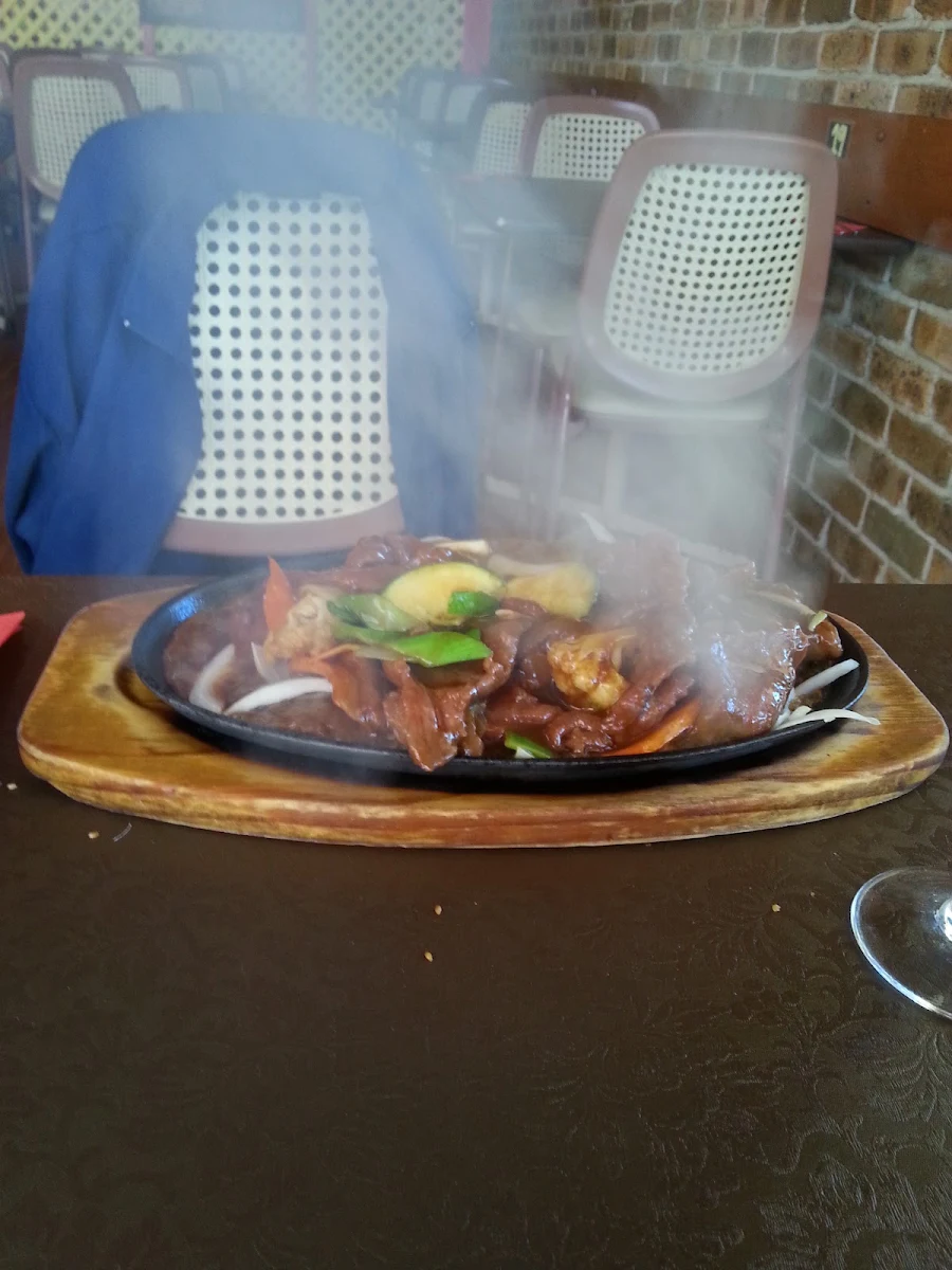 Sizzling Mongolian Lamb