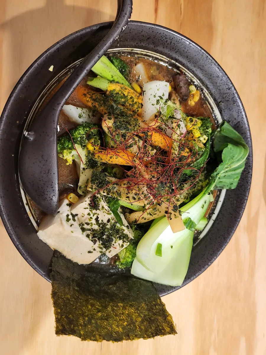 Vegetable Ramen, Yuzuka Japanese Restaurant