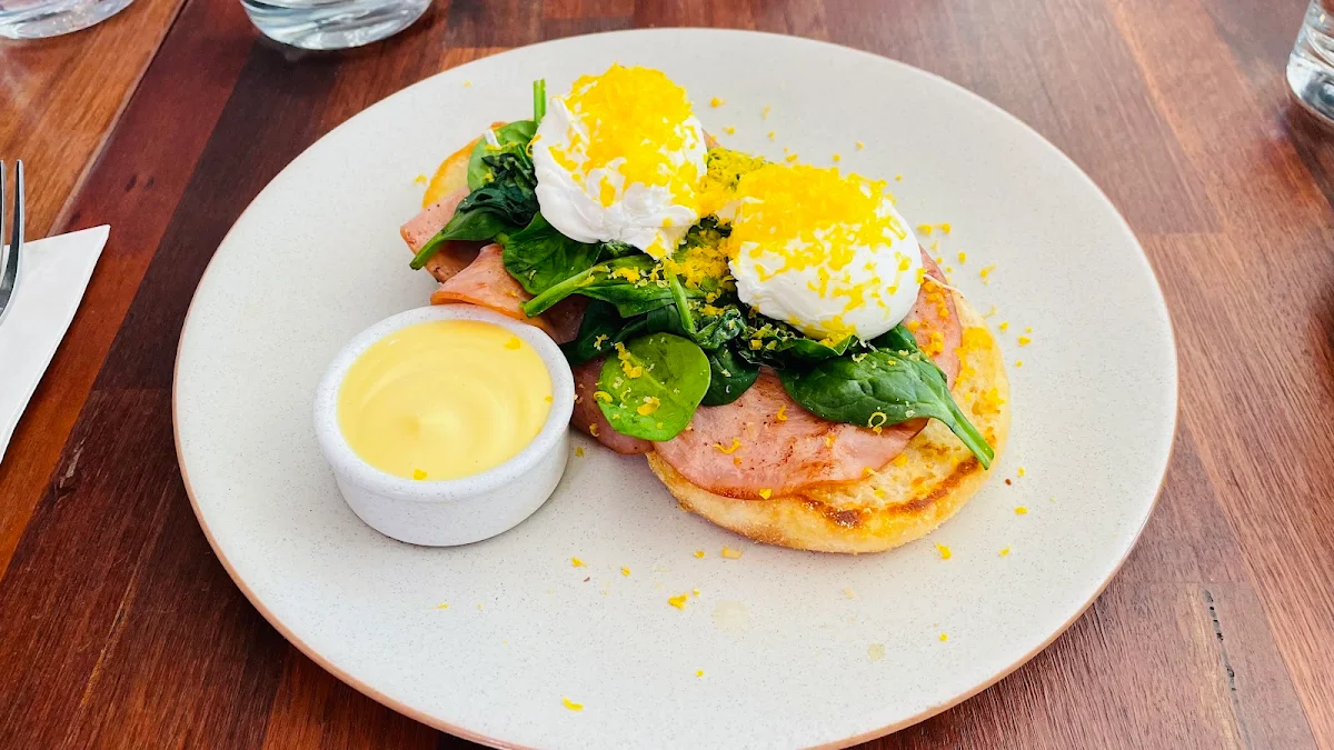 Eggs Benedict, Crave Specialty Coffee