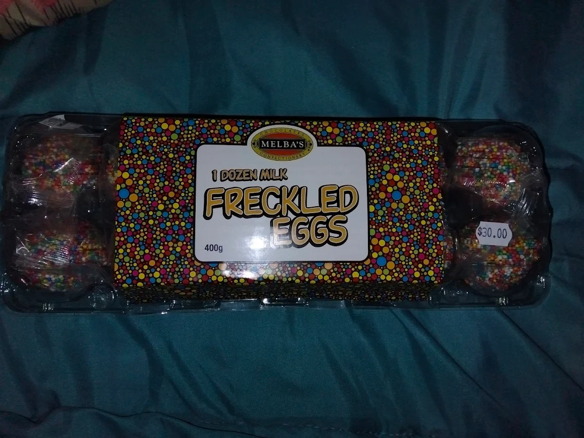Freckled Eggs, Melba's Chocolates Adelaide Hills