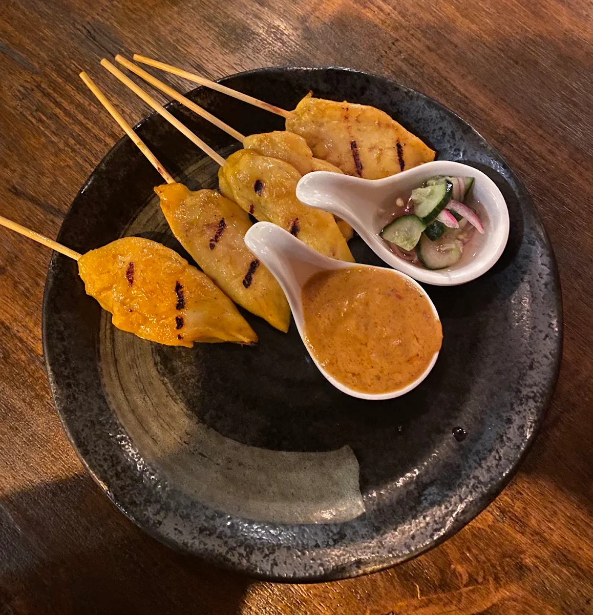 Chicken Satay, The Bowral Asian Cuisine : Asian Fusion and Yumcha