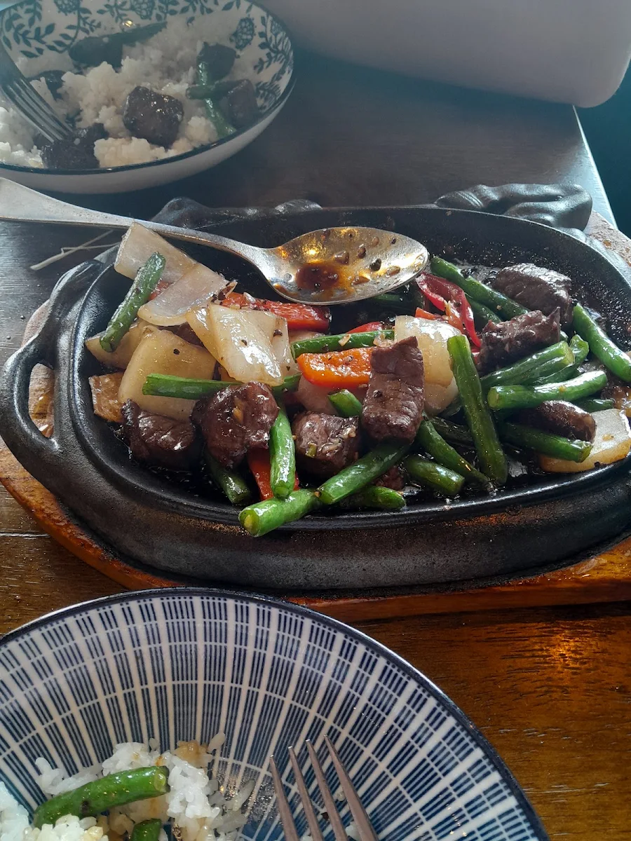 Sizzling Mongolian Lamb, The Bowral Asian Cuisine : Asian Fusion and Yumcha