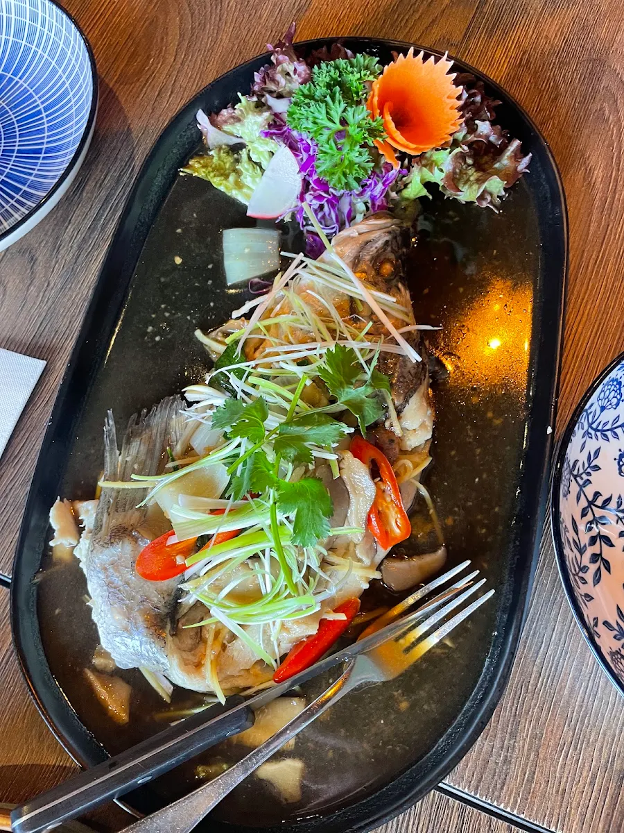 Steamed Fish, The Bowral Asian Cuisine : Asian Fusion and Yumcha