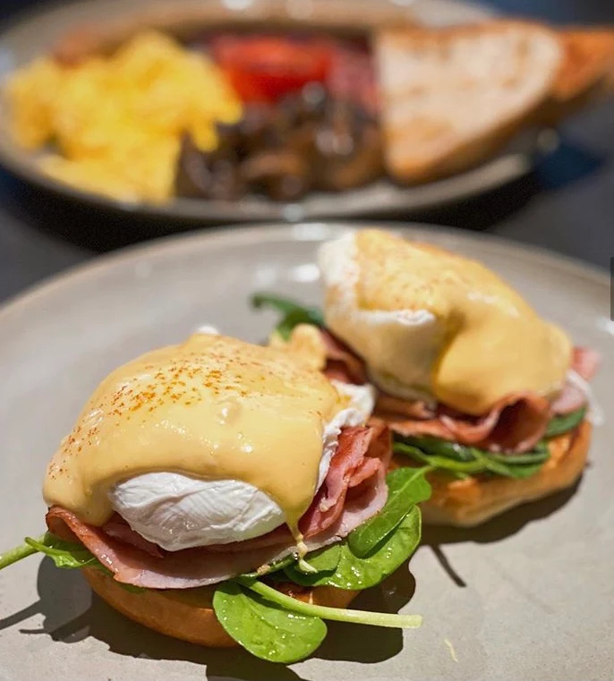 Eggs Benedict, New St Cafe