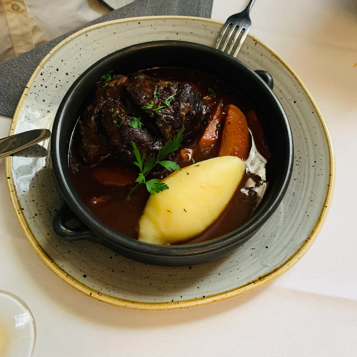 Beef Cheek Bourguignon, Bistro La Provence