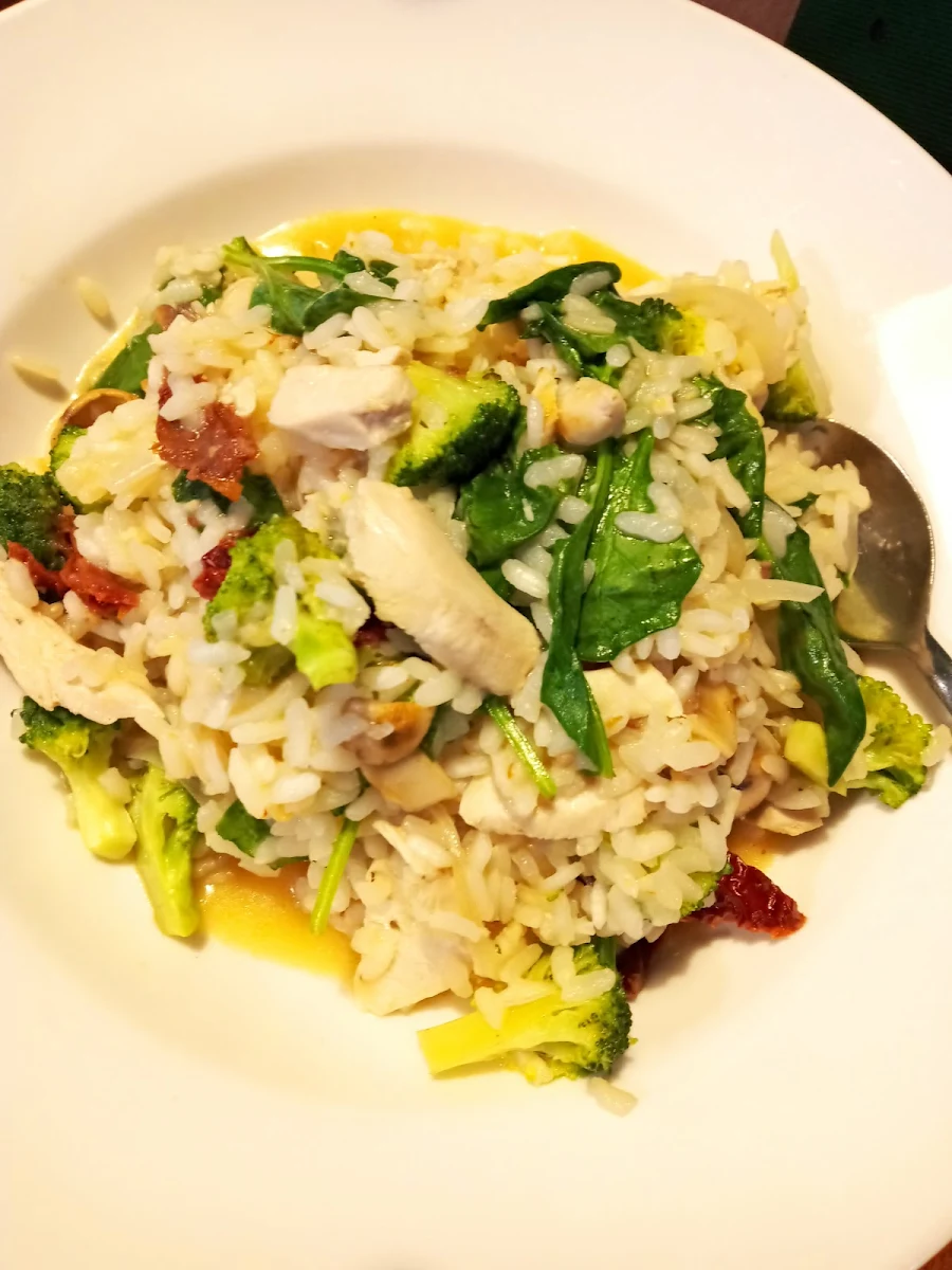 Chicken Risotto, Caffe Buongiorno