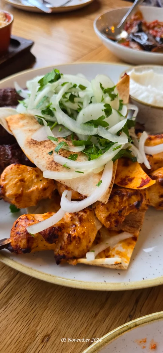 Chicken Kebab, Al Aseel Restaurant Penrith
