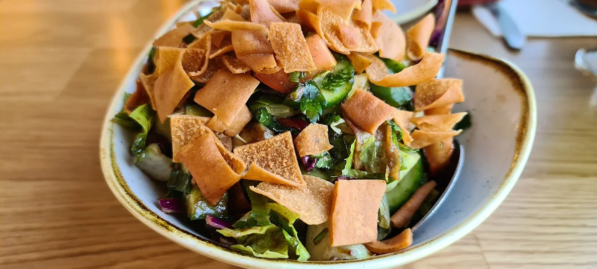 Fattoush Salad, Al Aseel Restaurant Penrith