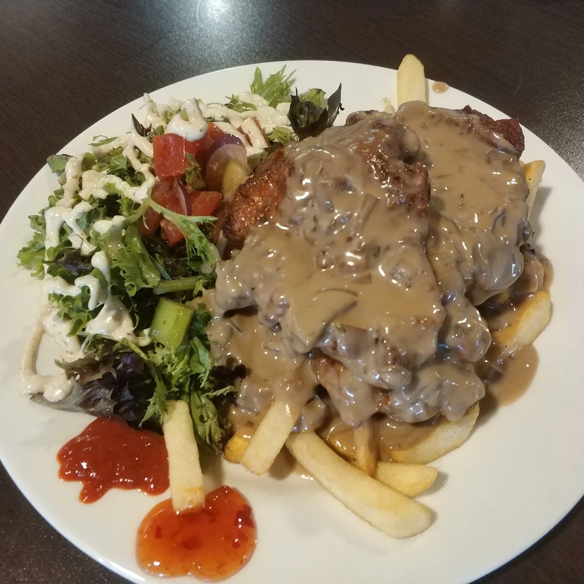 Pork Chops, Ryedales Tavern