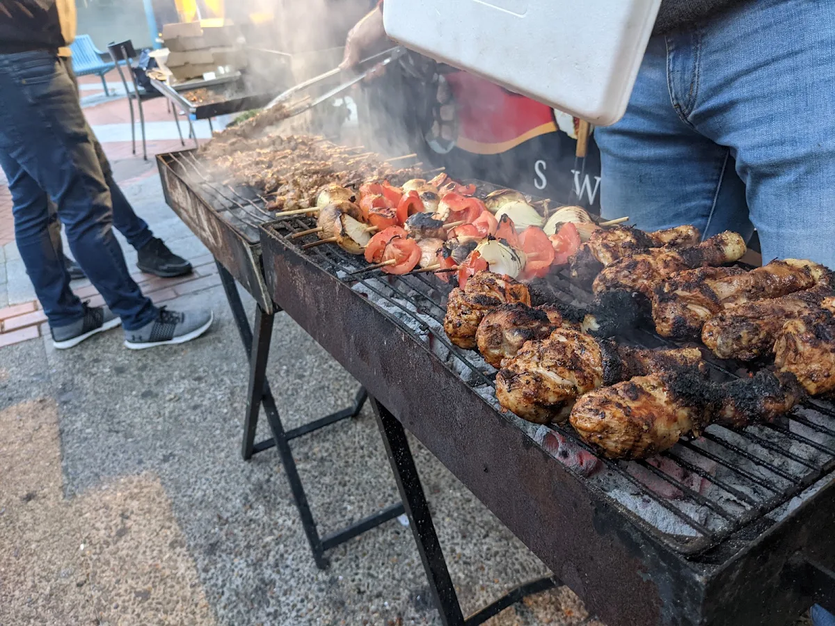Shish and Chicken Drumsticks