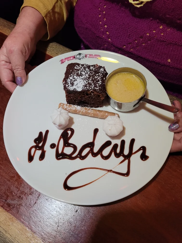 Sticky Date Pudding, Hog's Breath Cafe Hobart