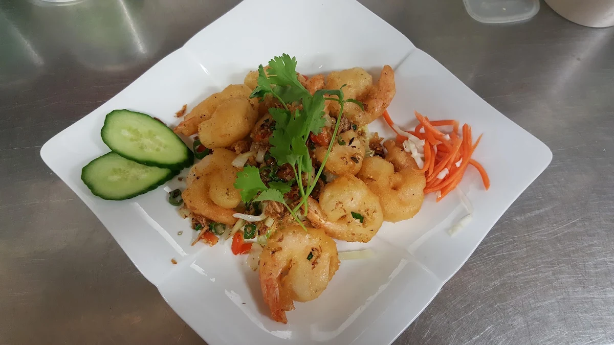 Salt and Pepper King Prawns