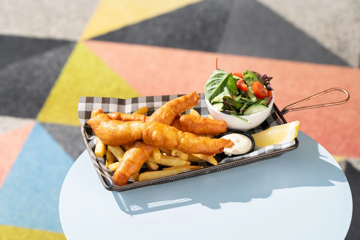 Fish & Chips, Hangar Bar & Grill