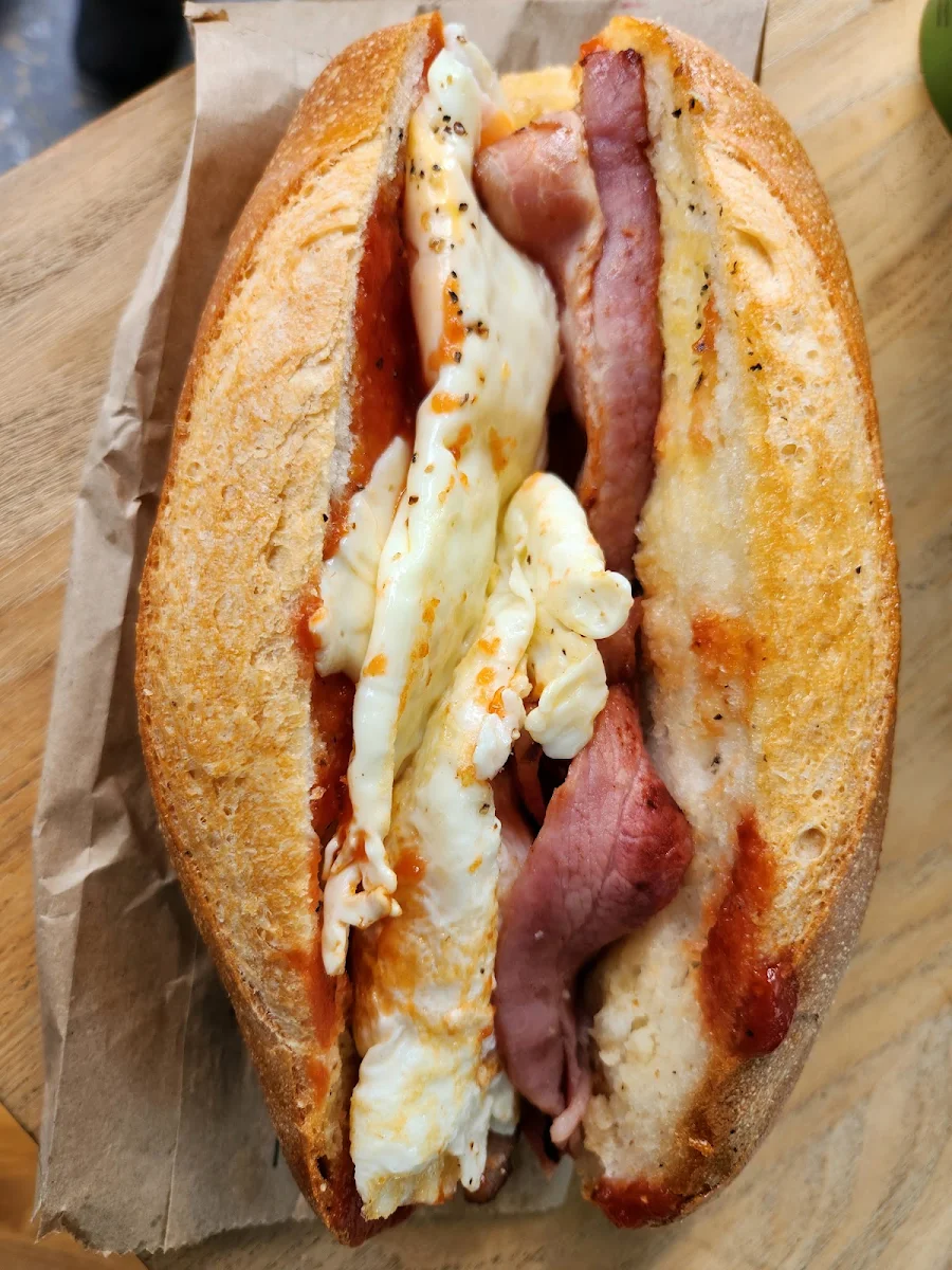 Bacon & Egg Roll, Mortdale Hot Bread