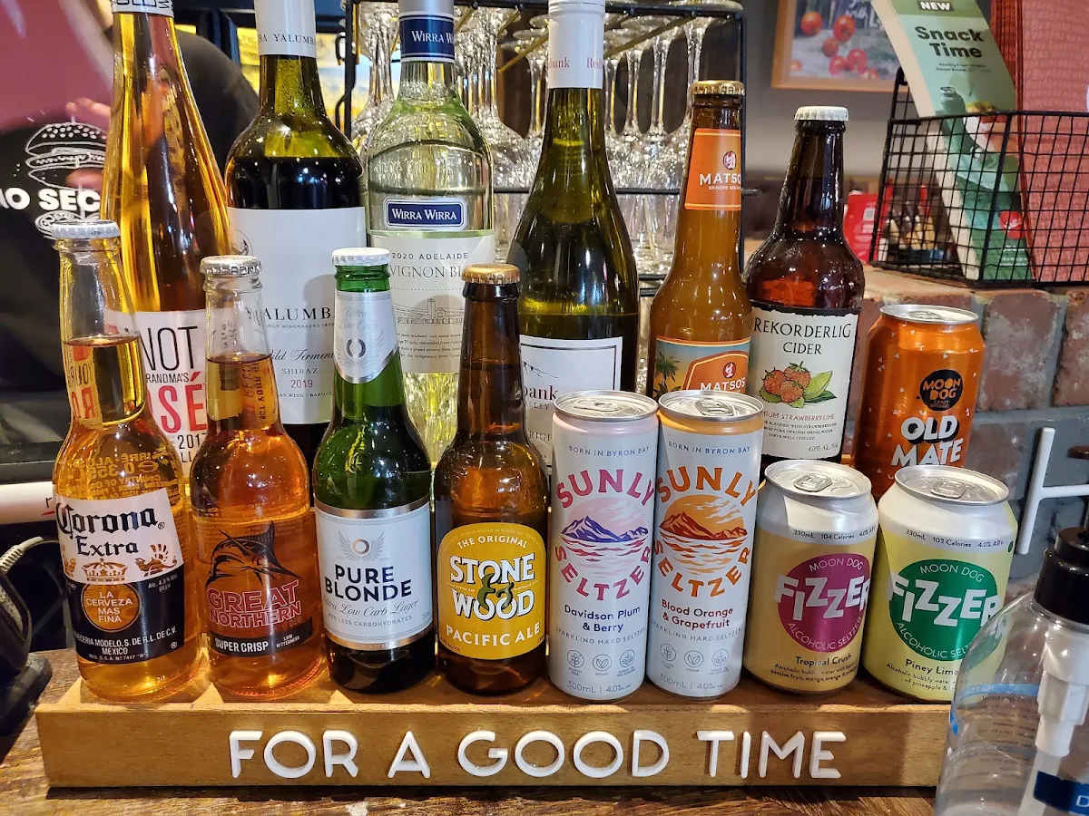 Beer Selection, Grill'd Burgers - Southland