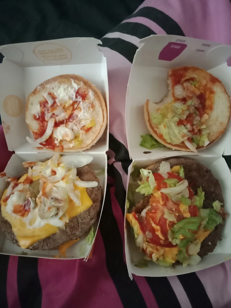 Quarter Pounder and a Mcfeast Except They Are Neither One