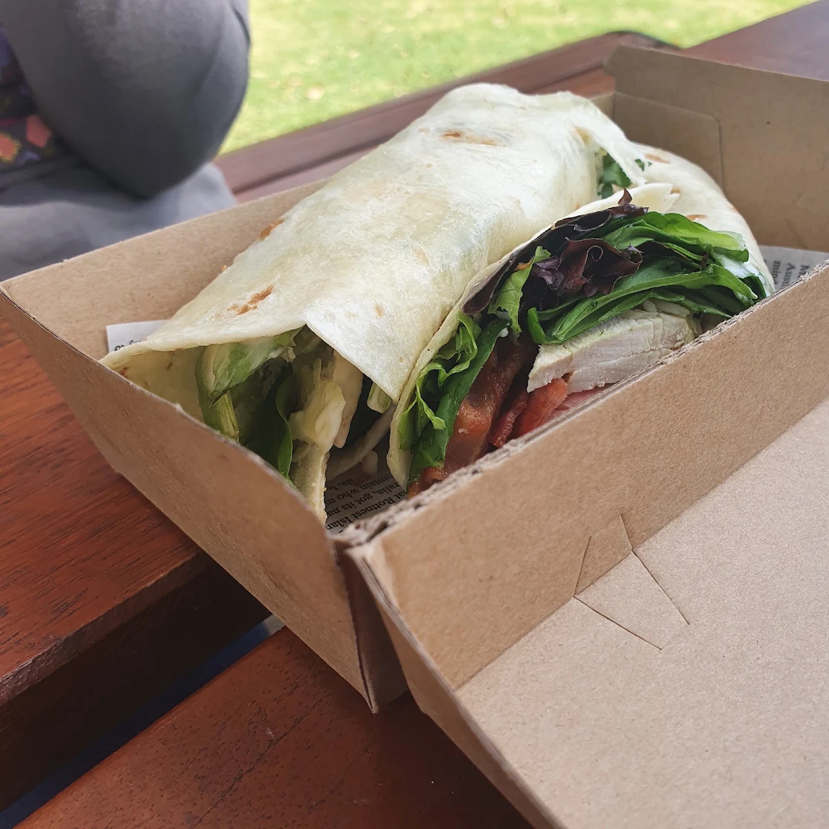 Caesar Wrap, Cobb's Coffee Shop