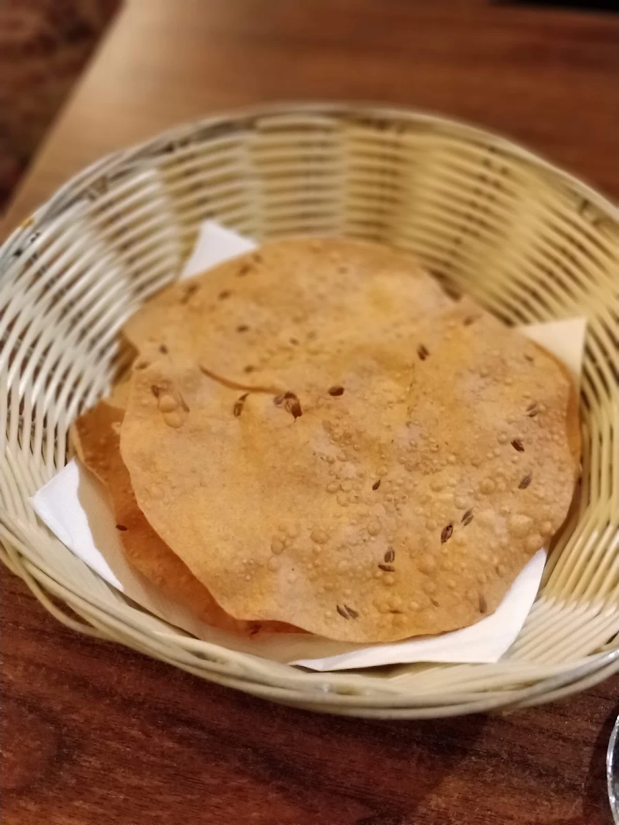 Papadums, Indian Cottage