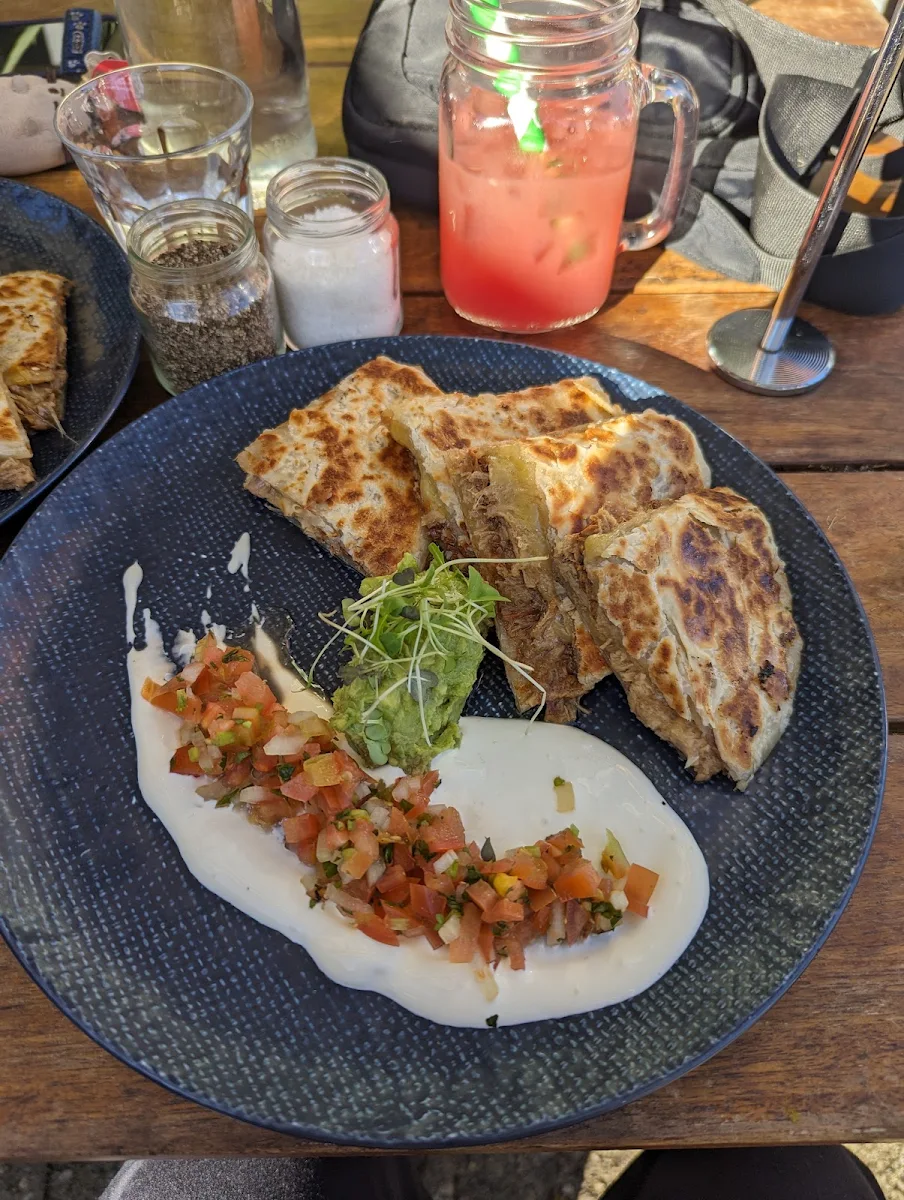 BBQ Pork Quesadilla