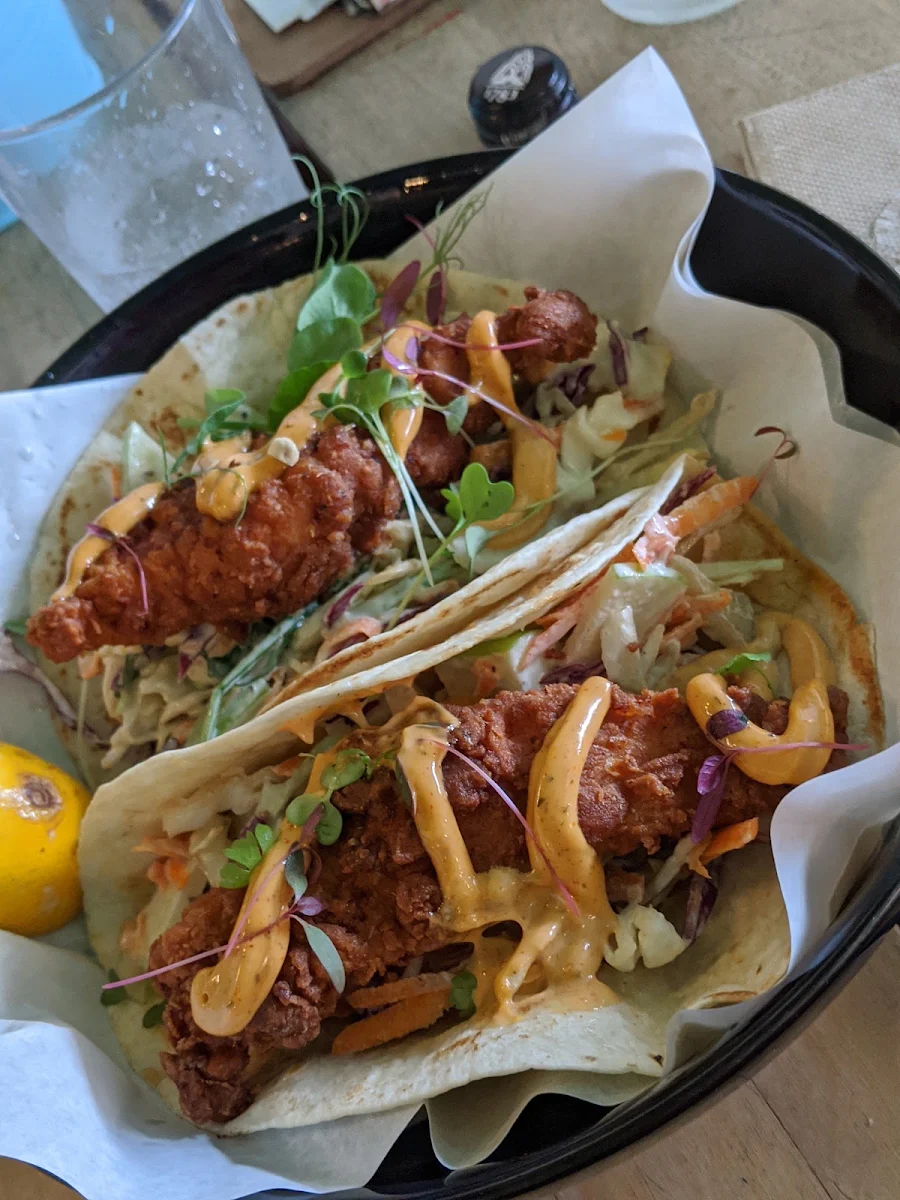 Chicken Tacos, Glee Coffee Roasters Erina Heights