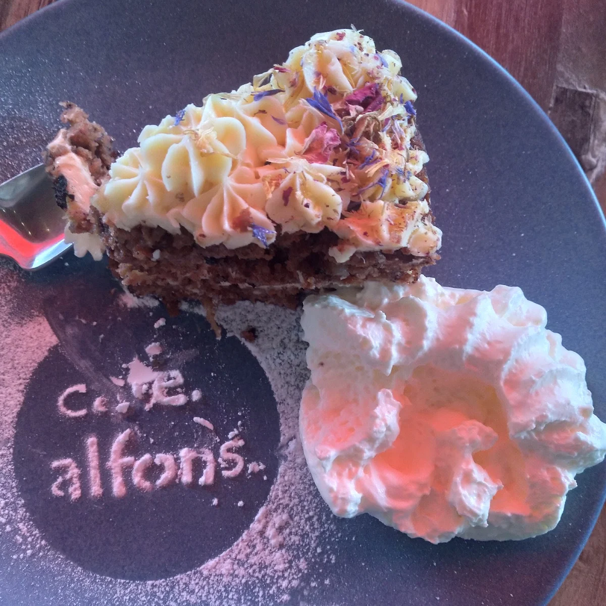 Carrot Cake, Cafe Alfons