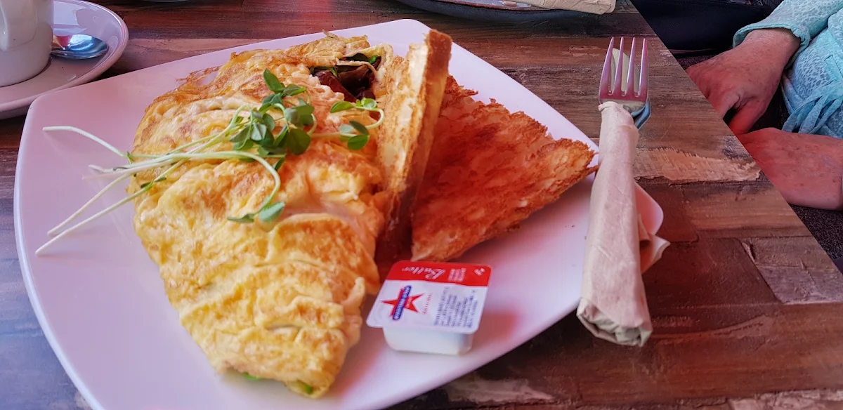 Omelette, Cafe Alfons