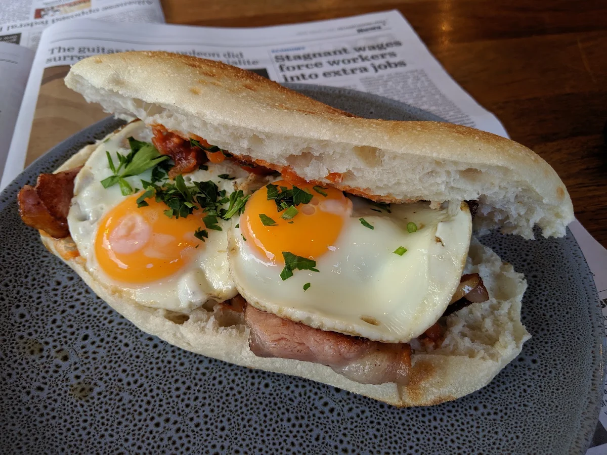Bacon and Egg Roll, Urban Sips