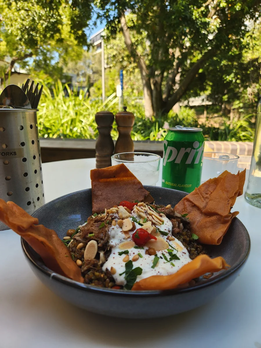 Pulled Lamb Fatteh, Urban Sips