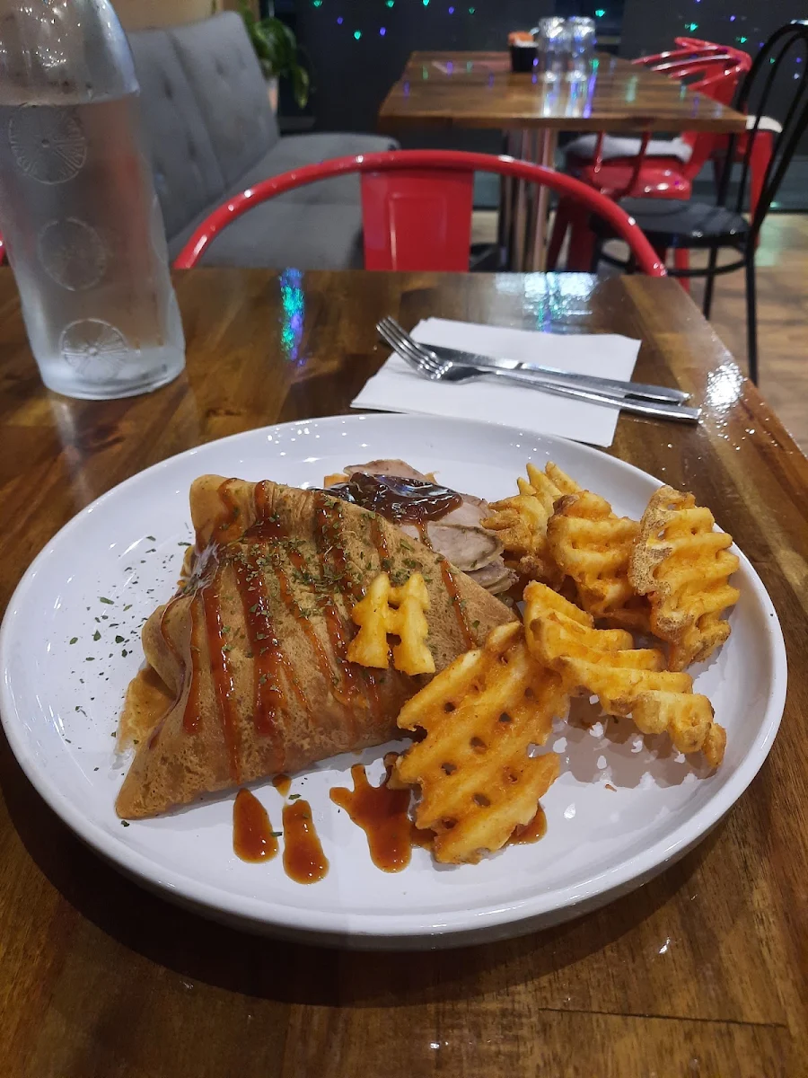 Roast Beef Crepe