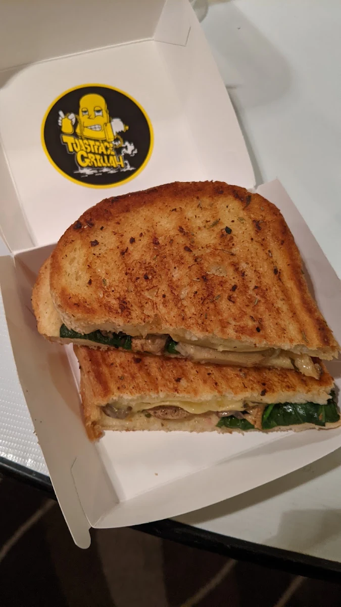 Chicken and Mushroom Toastie