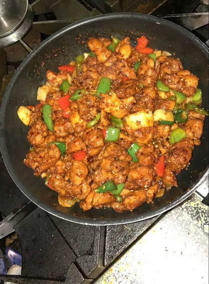 Chicken Chilli, Kohinoor Indian Restaurant