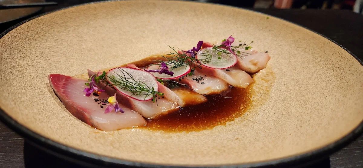 Kingfish Sashimi, Yugen Dining