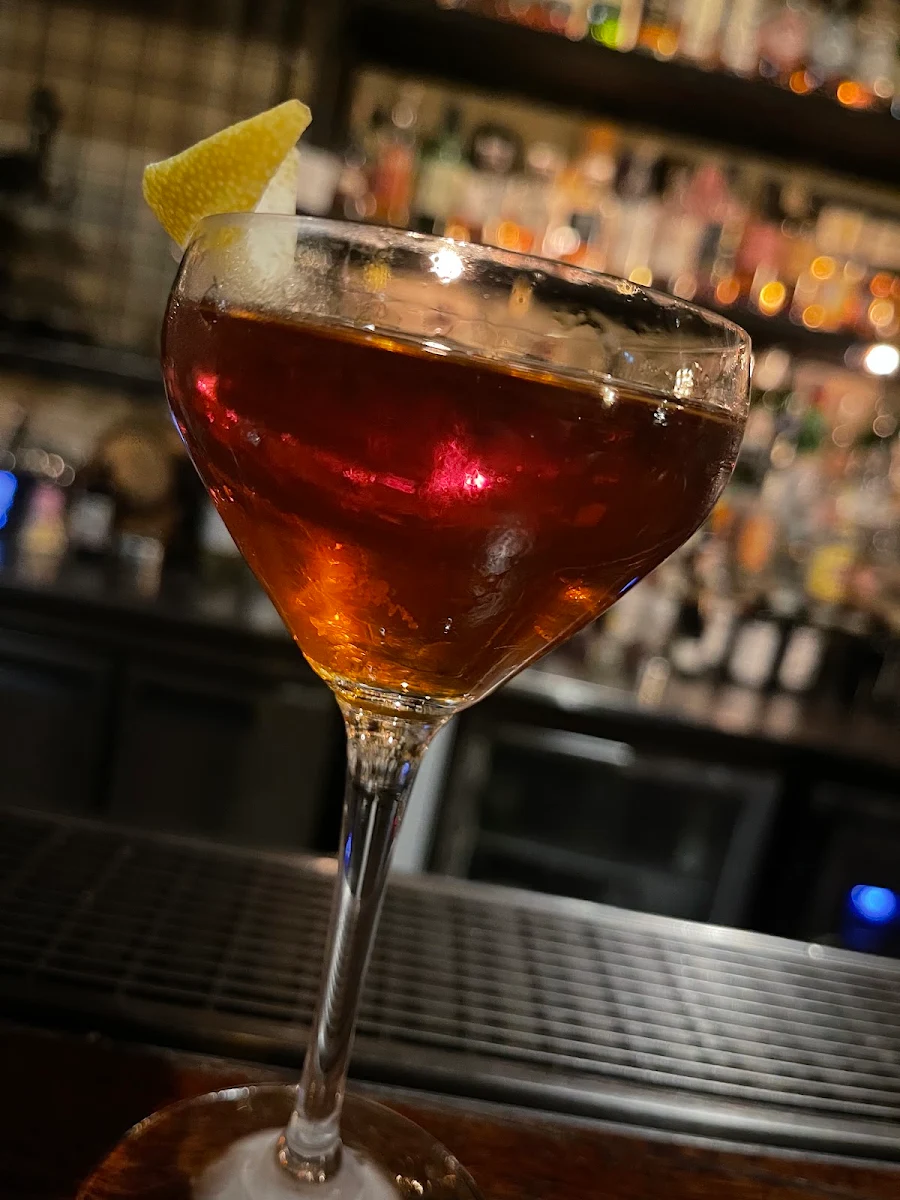Negroni, Coal & Cedar