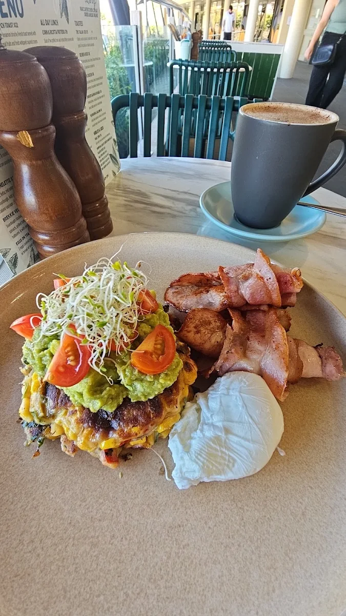 Veggie Breakfast Stack V, Parc Cafe Kitchen