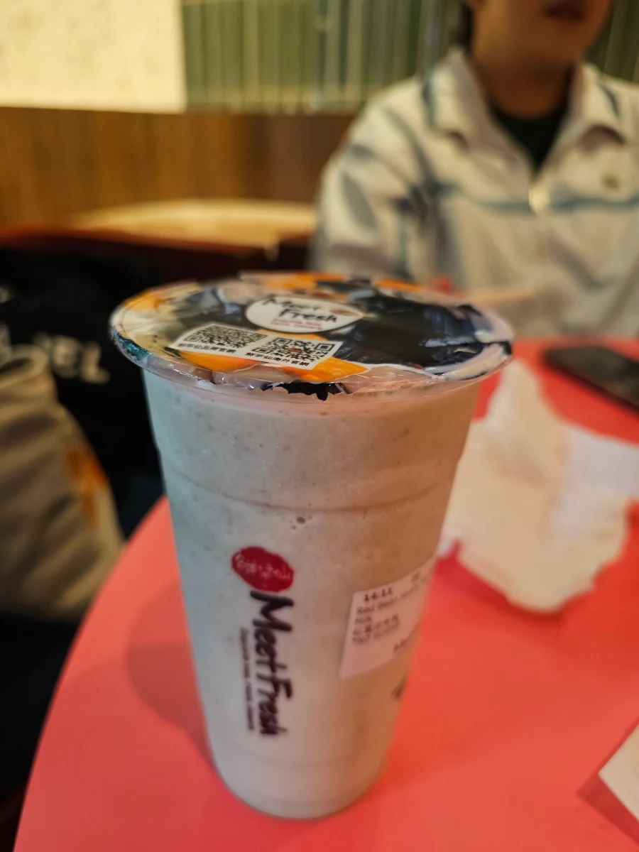 Red Bean Smoothies, Meet Fresh